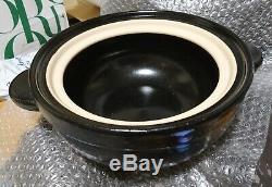 CT-01 Rice Cooker Kamado San Nagatanien Donabe 3 cups for direct fire only