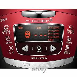 CUCHEN CJH-VES1009SD IH Pressure Rice Cooker 10 Cups 220V Voice Korean & Chinese