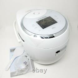 CUCKOO 10-cup Multifunctional Micom Electric Rice Cooker and Warmer White