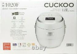 CUCKOO 10-cup Multifunctional Micom Electric Rice Cooker and Warmer White
