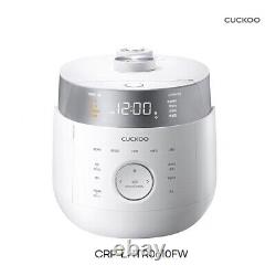 CUCKOO 6-Cup IH Twin Pressure Rice Cooker CRP-LHTR0610FW