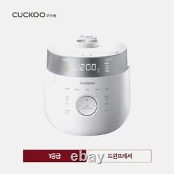 CUCKOO 6-Cup IH Twin Pressure Rice Cooker CRP-LHTR0610FW