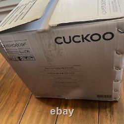 CUCKOO 6-Cup Induction Pressure Rice Cooker CRP-DHSR0609F