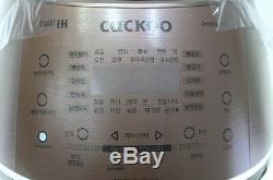 CUCKOO 6 Cup Smart IH Pressure Rice Cooker CRP-DHXB0610FB Kor/Eng/Chi Voice 220V