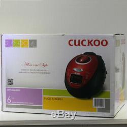 CUCKOO 6 Cups Electric Pressure Rice Cooker CRP-N0680SR Korean Voice 220V