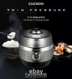CUCKOO 6 Cups IH Pressure Rice Cooker CRP-JHTS0660FS Twin Pressure