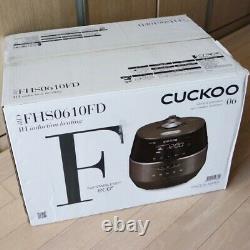 CUCKOO 6 Cups Smart IH Pressure Rice Cooker CRP-FHS0610FD Kor/Eng/Chi Voice 220V