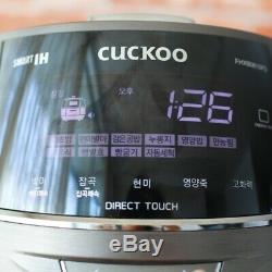 CUCKOO 6 Cups Smart IH Pressure Rice Cooker CRP-FHXB0610FD Korean Voice 220V