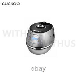 CUCKOO CRP-DHXB0610FS Rice Cooker 6 Cups Silver