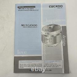 CUCKOO CRP-EHSS0309FG 3-Cup Induction Heating Pressure Rice Cooker, Gold