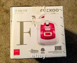 CUCKOO CRP-FA0610FR 6-Cup (Uncooked) Pressure Rice Cooker