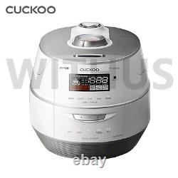 CUCKOO CRP-FHTAS0610FW All Stainless Twin Pressure Rice Cooker 6Cups 220V