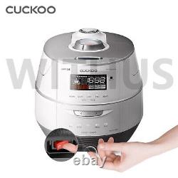 CUCKOO CRP-FHTAS0610FW All Stainless Twin Pressure Rice Cooker 6Cups 220V