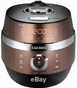 CUCKOO CRP-JHSR0609F 6 Cup Stainless 4.0 Smart Induction Heating Pressure Ele
