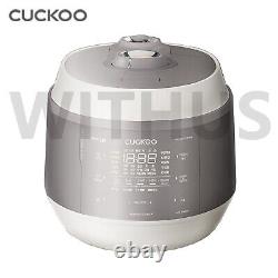 CUCKOO CRP-KHTAS1010FWM All Stainless Twin Pressure Rice Cooker 10Cups 220V