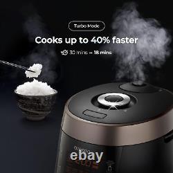 CUCKOO CRP-P0609S 6-Cup (Uncooked) Pressure Rice Cooker 12 Menu Options