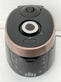 CUCKOO CRP-P0609S 6-Cup (Uncooked) Pressure Rice Cooker Black/Copper