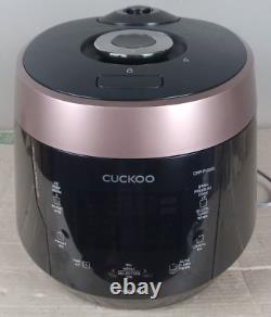CUCKOO CRP-P1009SB 10-Cup (Uncooked) Pressure Rice Cooker Black/Copper