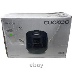 CUCKOO CRP-PK1001S 10-Cup 2.5 Quart Unused Pressure Rice Cooker 12 Menu No Scoop