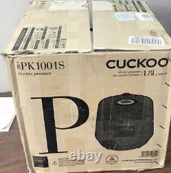 CUCKOO CRP-PK1001S 10-Cup Uncooked Pressure Rice Cooker No Accessories