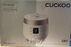 CUCKOO CRP-ST0609F 6-Cup Twin Pressure Rice Cooker & Warmer