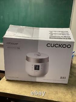 CUCKOO CRP-ST0609F 6-Cup Twin Pressure Rice Cooker & Warmer