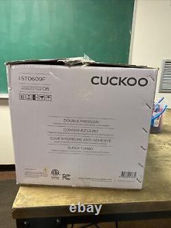 CUCKOO CRP-ST0609F 6-Cup Twin Pressure Rice Cooker & Warmer