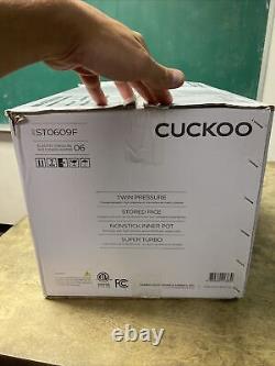 CUCKOO CRP-ST0609F 6-Cup Twin Pressure Rice Cooker & Warmer