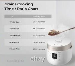 CUCKOO CRP-ST0609F 6-Cup Twin Pressure Rice Cooker & Warmer