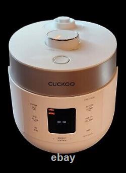 CUCKOO CRP-ST0609F 6-Cup Twin Pressure Rice Cooker & Warmer STO609