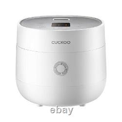 CUCKOO CR-0675FW 6 Cup Rice Cooker and Warmer with Nonstick Inner Pot, White