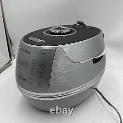 CUCKOO Electric Induction Heating Rice Pressure Cooker 10 Cup, Grey