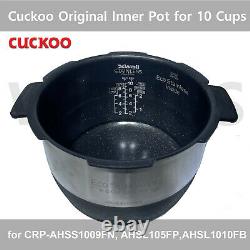 CUCKOO Inner Pot for CRP-AHSS1009FN, AHSL105FP, AHSL1010FB Rice Cooker for 10 Cup