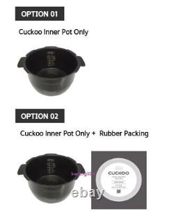 CUCKOO Inner Pot for CRP-JHR0660FD Rice Cooker for 6 Cups / Rubber Packing
