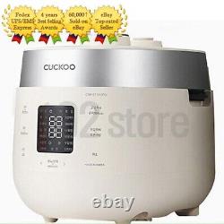 CUCKOO Twin Pressure CRP-ST0610FGI Electric Rice Cooker 6Cups Grace Ivory