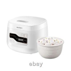 Ceramic Rice Cooker FD20S-W, 3 Cups Uncooked Rice Cookers with Pure Ceramic