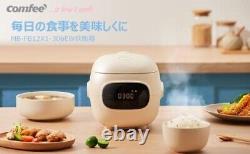 Comfee Electronic Rice Cooker MB-FB12X1 Rice Cooker, 2 Cups, Living Alone F/S