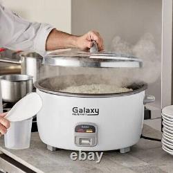 Commercial Kitchen Resto 60 Cup (30 Cup Raw) Electric Rice Cooker Warmer 120V