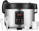 Commercial Large Rice Cooker & Food Warmer 13.8qt/65 Cups Cooked Rice 1350w