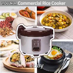 Commercial Rice Cooker & 45 Cups (Cooked) Large Cooker Rice 8.17Qt Rice Warmer