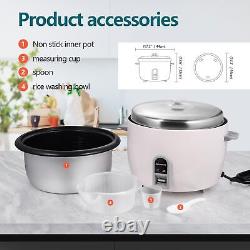 Commercial Rice Cooker, Large Capacity 30-Cup (UnCooked), 60-Cup (Cooked) wit