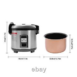Commercial Rice Cooker Stainless Steel Keep Warm 13L Large Capacity Rice Cooker