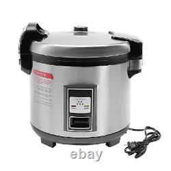Commercial Rice Cooker Stainless Steel Keep Warm 3D heating Rice Cooker 13L NEW