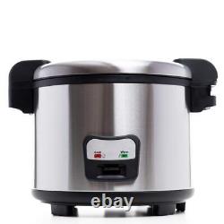 Commercial Rice Cooker and Warmer, 60 Cups Large Cooked (30 Cup Uncooked) Ric
