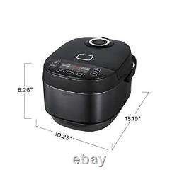 Crux 20 Cup Induction Rice Cooker Multi-Cooker Food Steamer Slow Cooker Stewp