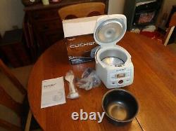Cuchen 6 Cup Rice Cooker WJ-0301C White BRAND NEW