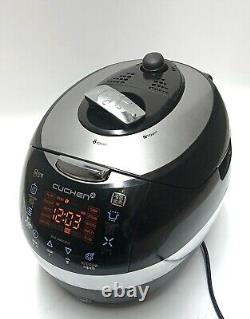 Cuchen Black Diamond IH Pressure Rice Cooker 6 Cup & 10 Cup WHA-LX0601iD WHA-L