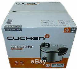 Cuchen Commercial Rice Cooker & Warmer 28 Cup Made in Korea NSF APPROVED