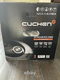 Cuchen IH Pressure Rice Cooker (6 CUPS) Brand New, Never Opened Box. Retail $399