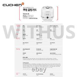Cuchen IH Pressure Rice Cooker 6 Cups CRT-PWW0641PM White Color Express